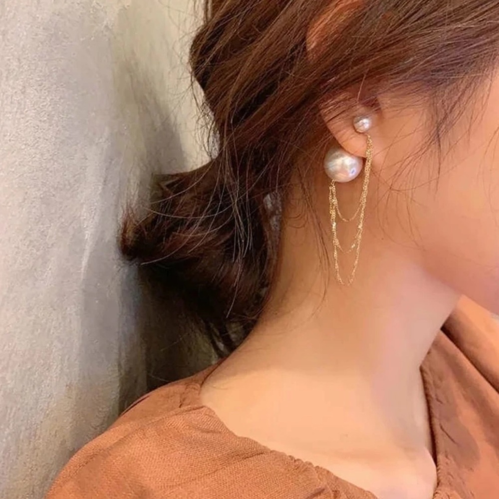 Shanghai Noon Pearl Earrings
